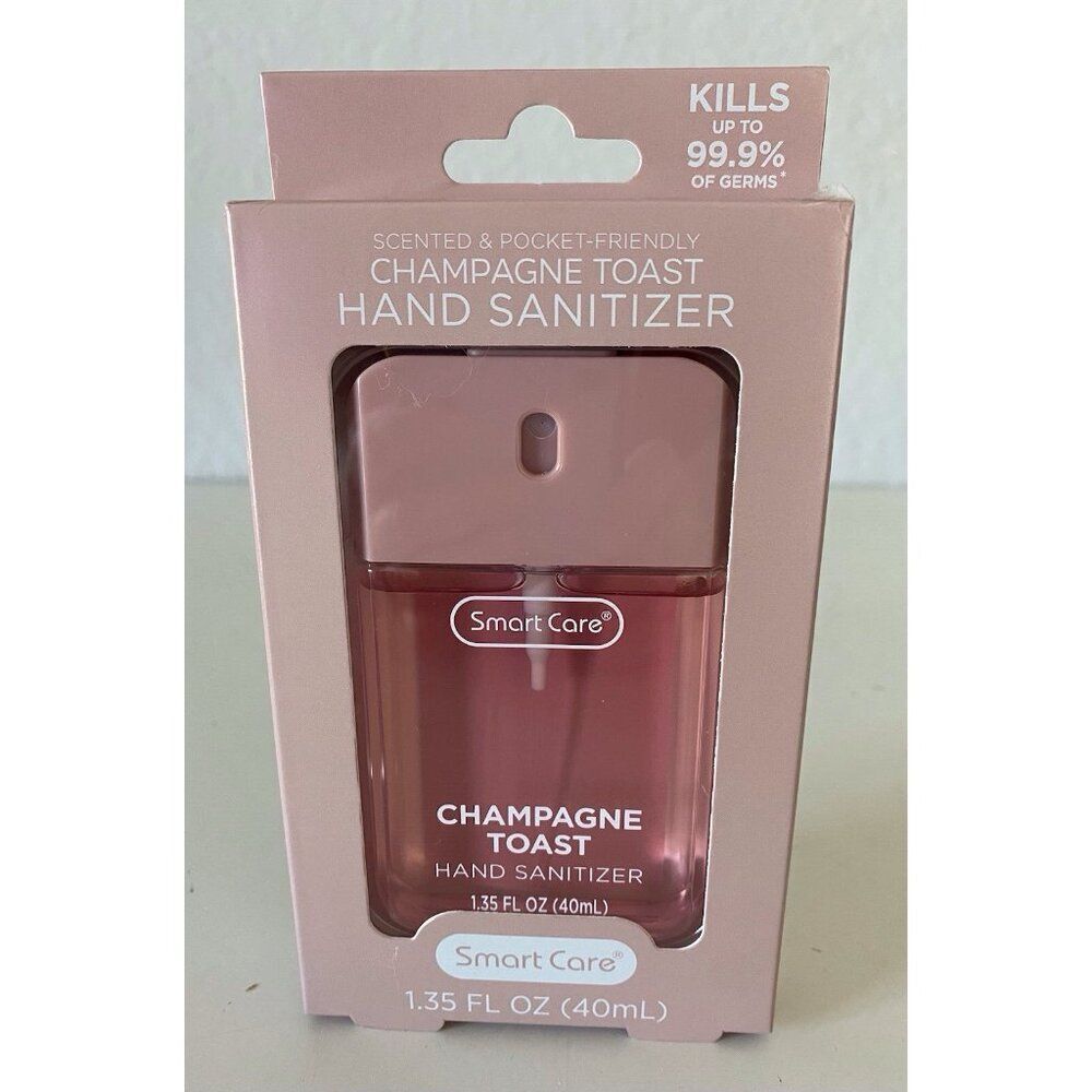 Smart Care Scented Hand Sanitizer Spray 1.35 Fl Oz Champagne Toast Hydrating NEW